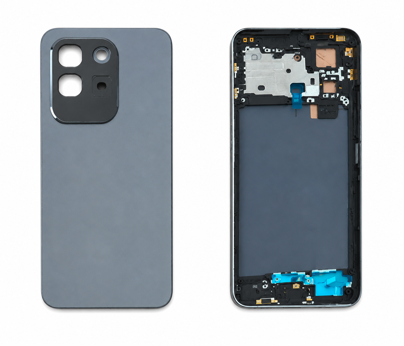 Back Panel Housing Body for  Infinix Note 50X Titanium Grey